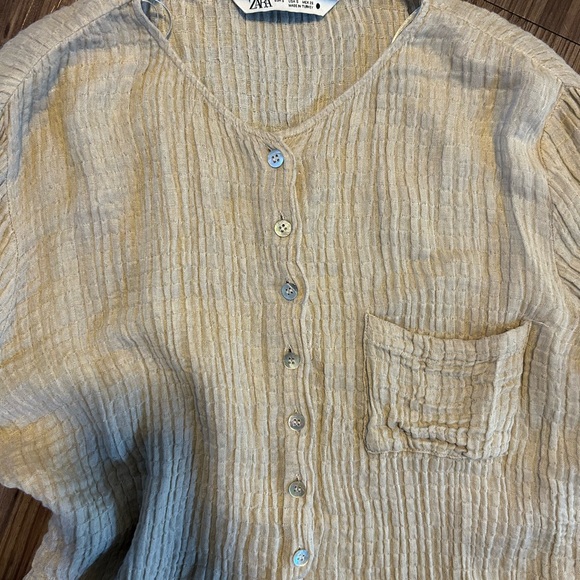 ZARA Women’s Long Sleeve Shirt, light and comfortable - Picture 5 of 5